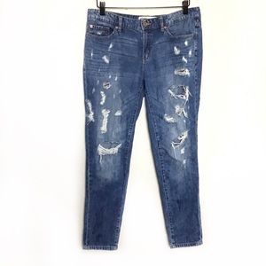 GARAGE Boyfriend Distressed Jeans Size 7